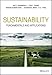Sustainability: Fundamentals and Applications