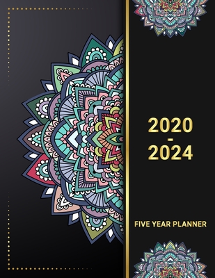 5 Year Planner 2020 - 2024: Colorful Life 5 Year Planner Calendar Book 2020-2024 Size 8.5 x 11 Inch, 60 Months Calendar, 5 Year Appointment Calendar, Business Planners, Agenda Schedule Organizer Logbook