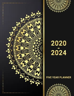 5 Year Planner 2020 - 2024: The Bright 5 Year Planner Calendar Book 2020-2024 Size 8.5 x 11 Inch, 60 Months Calendar, 5 Year Appointment Calendar, Business Planners, Agenda Schedule Organizer Logbook