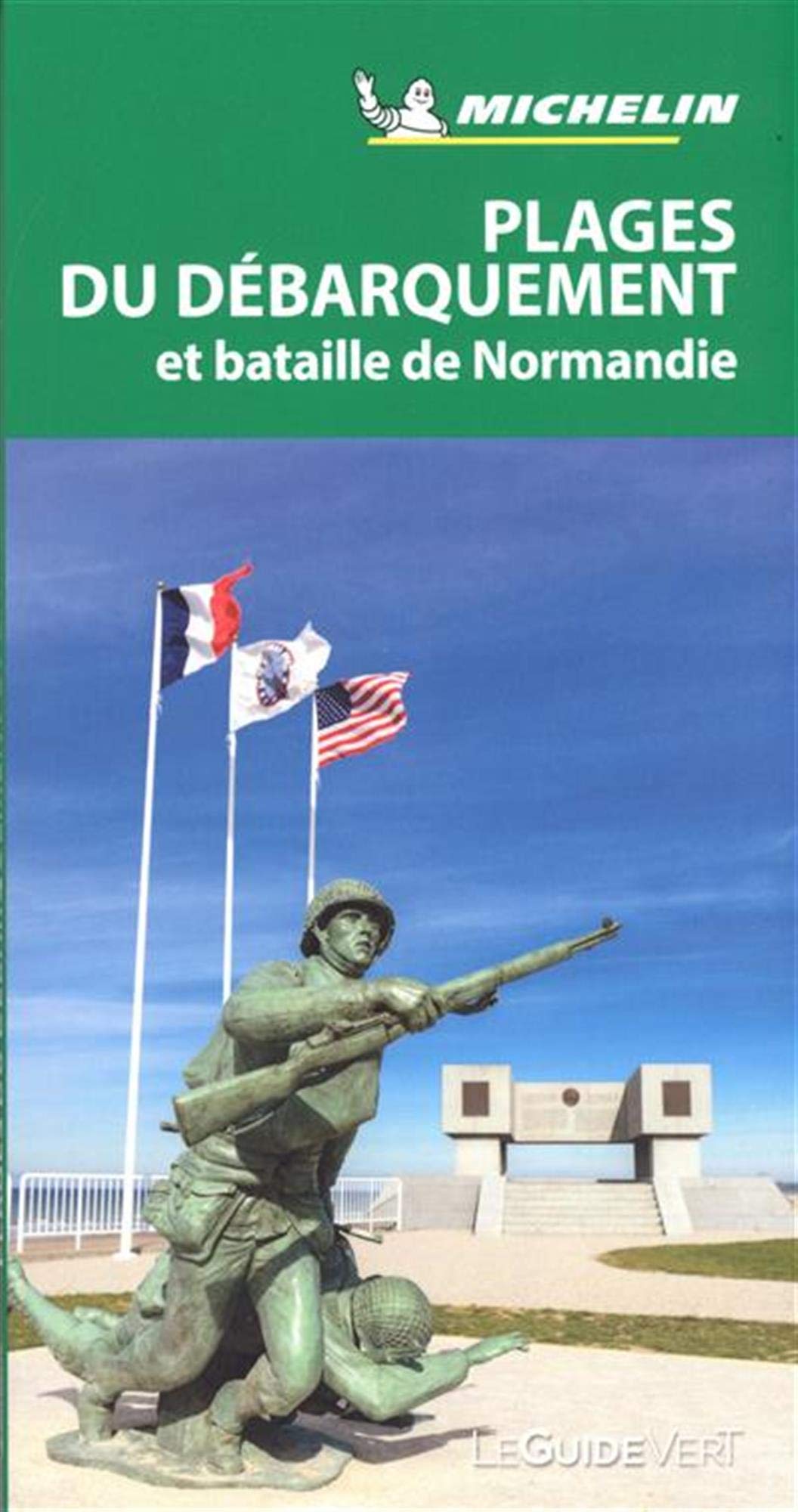 Guide Vert Plages du débarquement et bataille de Normandie Michelin (Paperback)