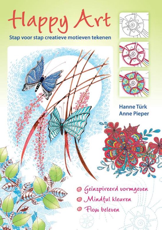 Happy Art, stap voor stap creatieve motieven tekenen