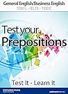 Test it - Learn it: Test Your Prepositions