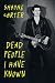 Dead People I Have Known by Shayne Carter