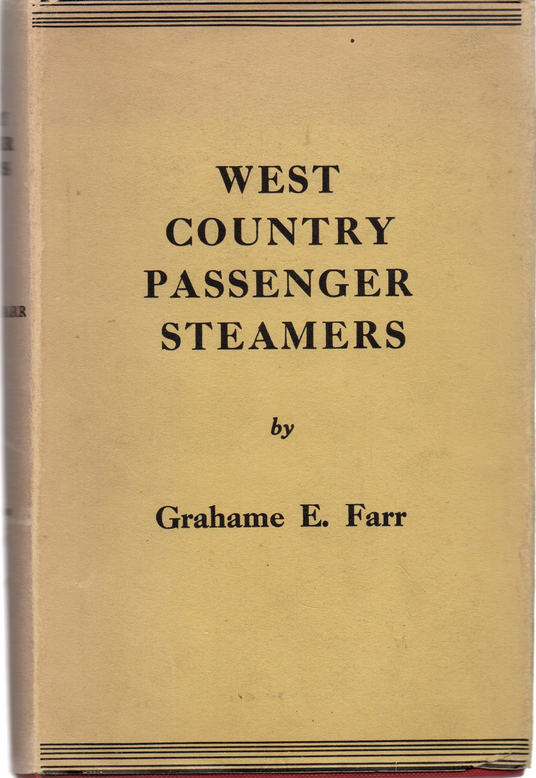 West Country Passenger Steamers (Hardcover)