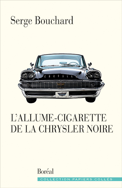 L'allume-cigarette de la Chrysler noire