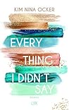 Everything I didn...