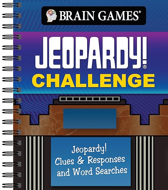 Brain Games - Jeopardy! Challenge: Jeopardy! Clues & Responses and Word Searches