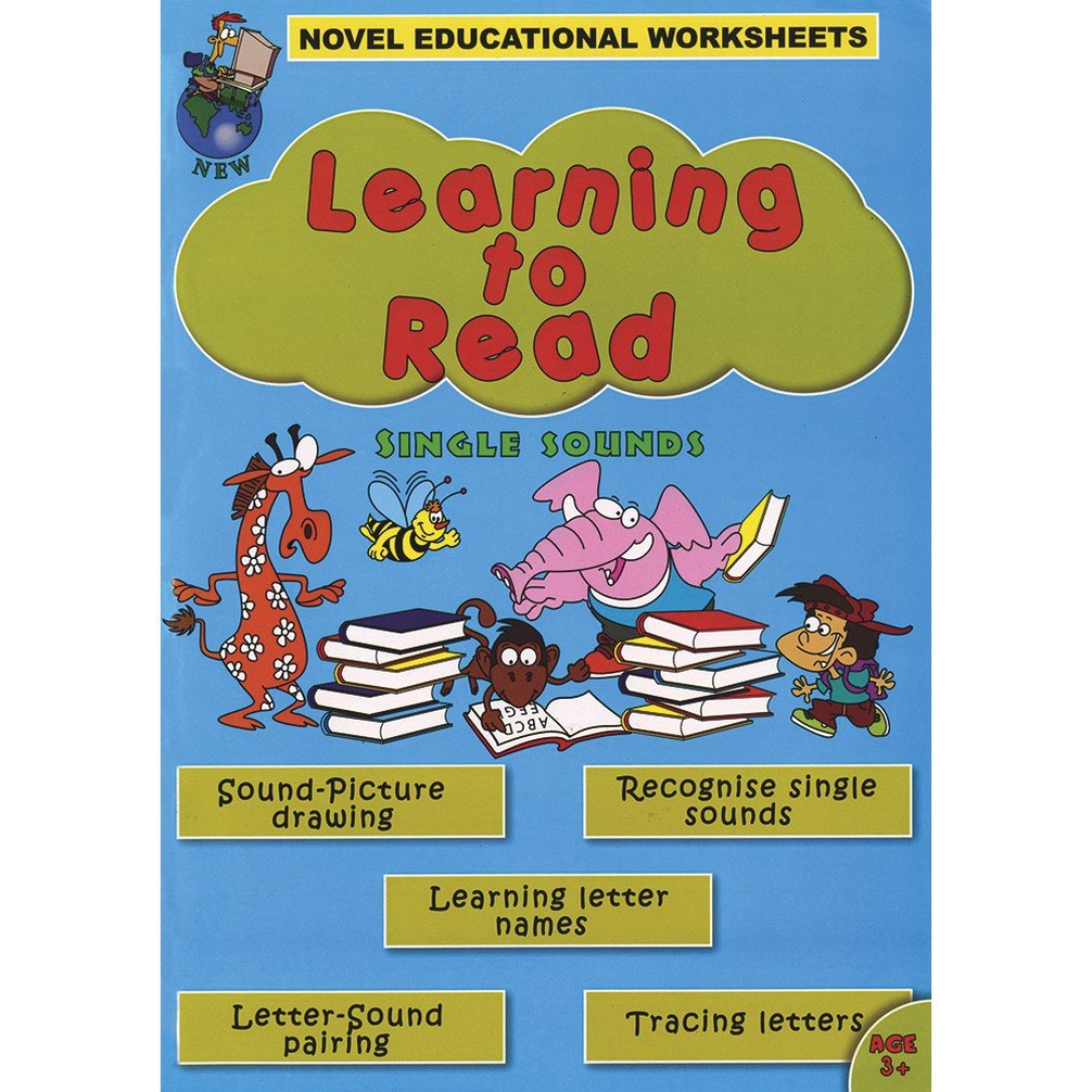 Novel Educational Worksheets Learning To Read Single Sounds (Novel Educational Worksheets, #24)