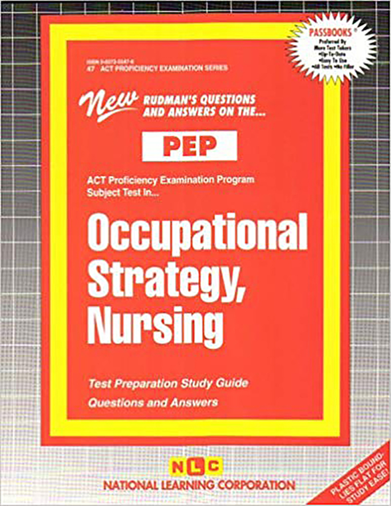 Occupational Strategy, Nursing