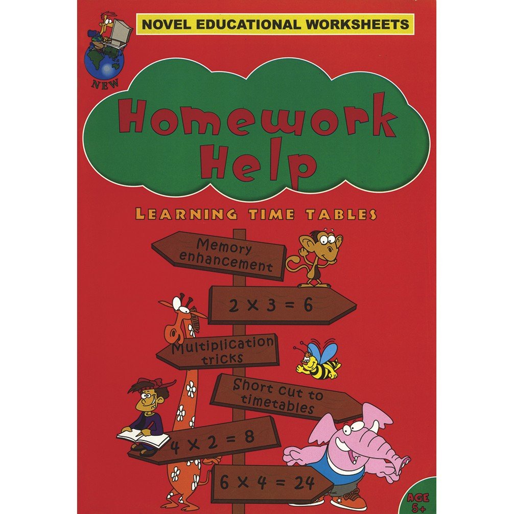 Novel Educational Worksheets Homework Help Learning Time Tables (Novel Educational Worksheets, #11)