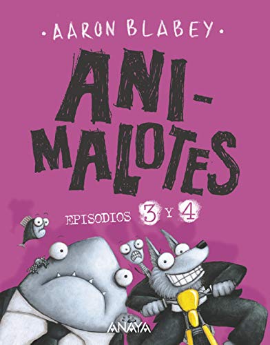 Portada de Animalotes 3 y 4: La pelusilla contraataca / El ataque de los gatetes, de Aaron Blabey