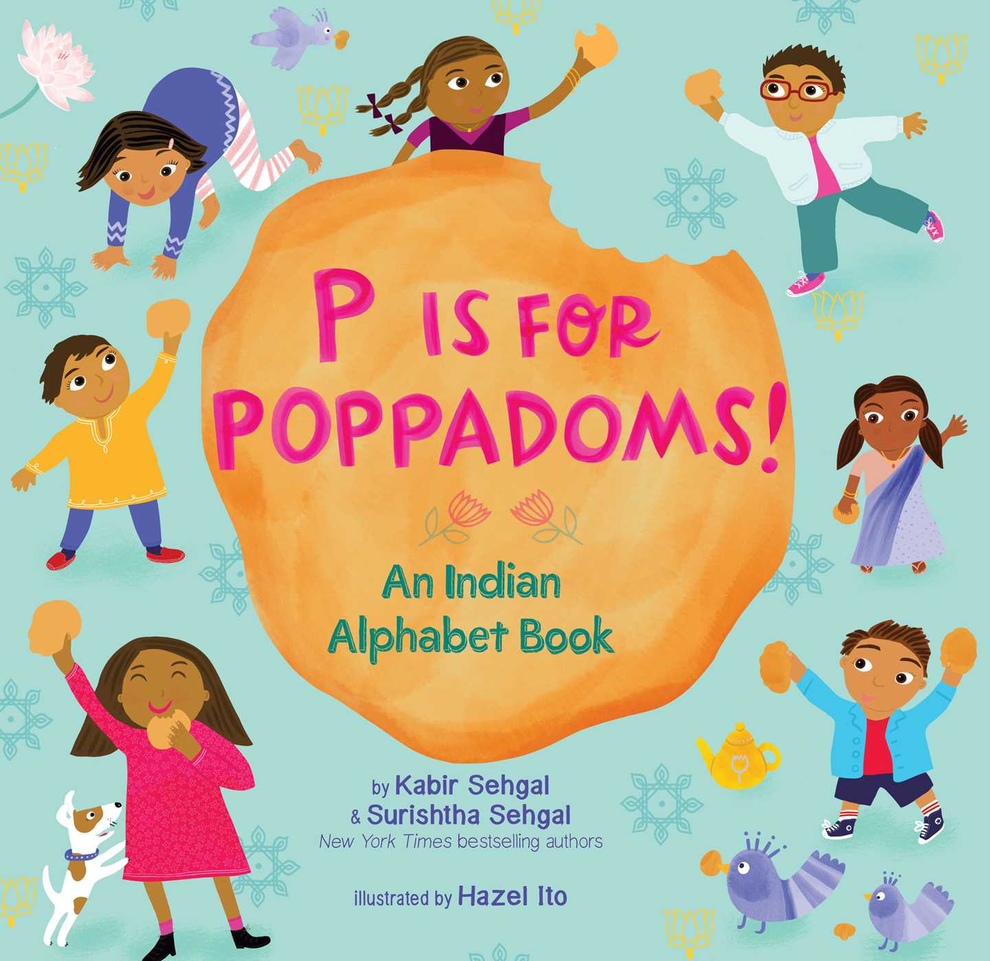 P Is for Poppadoms!: An Indian Alphabet Book (Hardcover)