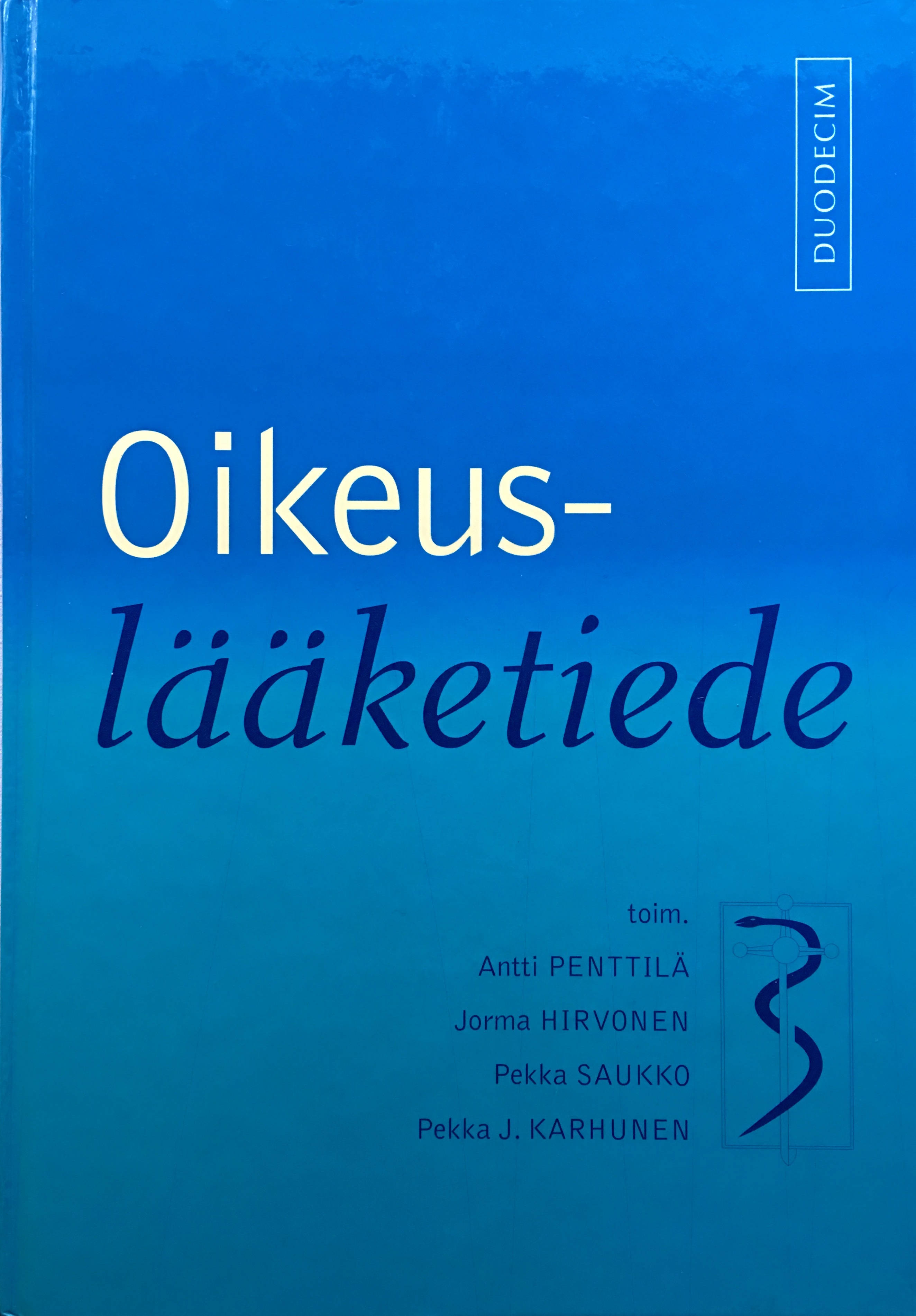Oikeuslääketiede