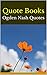 Quote Books: Ogden Nash Quotes