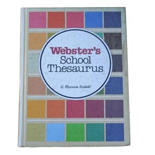 Webster's School Thesaurus