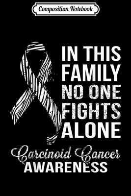 Composition Notebook Carcinoid Cancer Awareness Ribbon Zebra Ribbon Journal Notebook Blank Lined Ruled 6x9 100 Pages By Fritz Noack