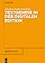 Textgenese in der digitalen Edition (editio / Beihefte, 45) (German Edition)