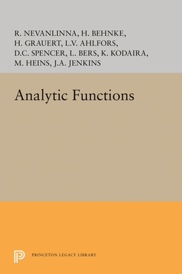 Analytic Functions (Princeton Legacy Library)