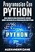 Programacion Con Python by Alexander Cane
