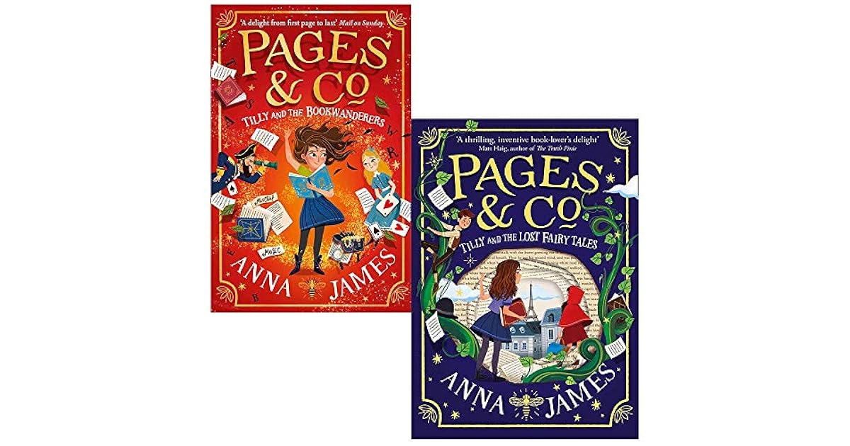 Anna James Pages & Co Collection 2 Books Set by Anna James