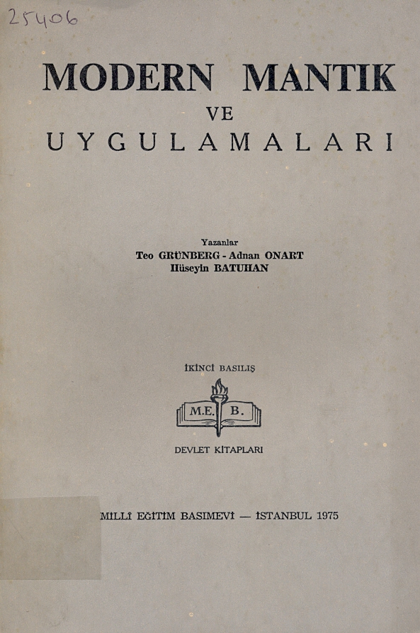 Modern Mantık ve Uygulamaları