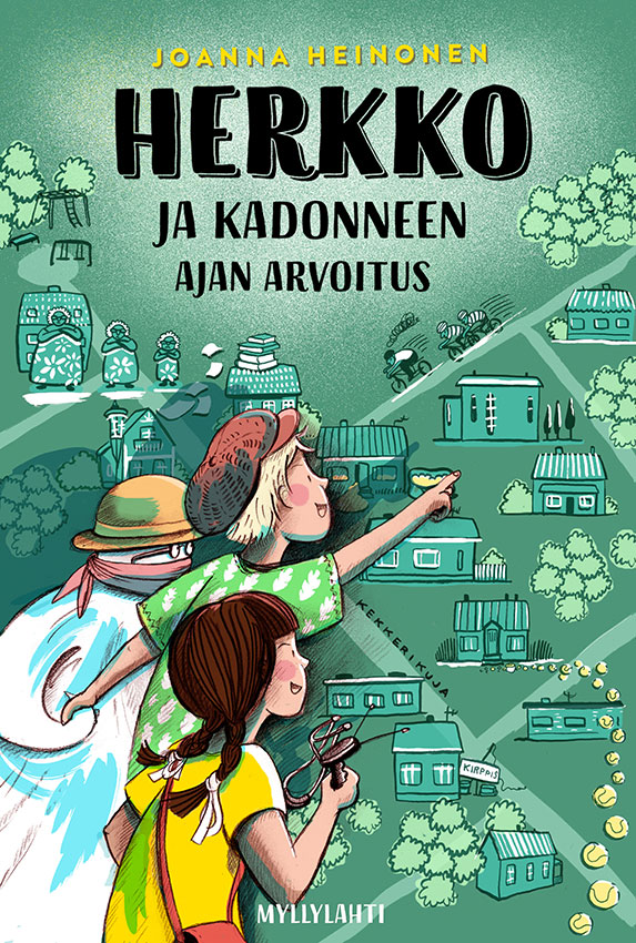 Herkko ja kadonneen ajan arvoitus (Hardcover)
