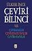 Çeviri Bilinci by Ülker İnce