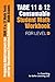 TABE 11 & 12 CONSUMABLE STUDENT MATH WORKBOOK FOR LEVEL D by Coaching For Better Learning