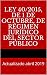 Ley 40/2015, de 1 de octubre, de Régimen Jurídico del Sector ... by Cortes Generales