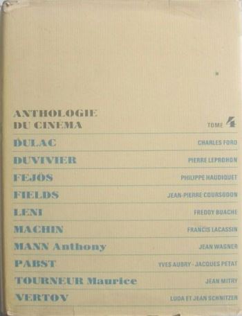 Anthologie du cinéma Tome 4 (Hardcover)