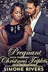 Pregnant with the Boss' Christmas Triplets by Simone Rivers
