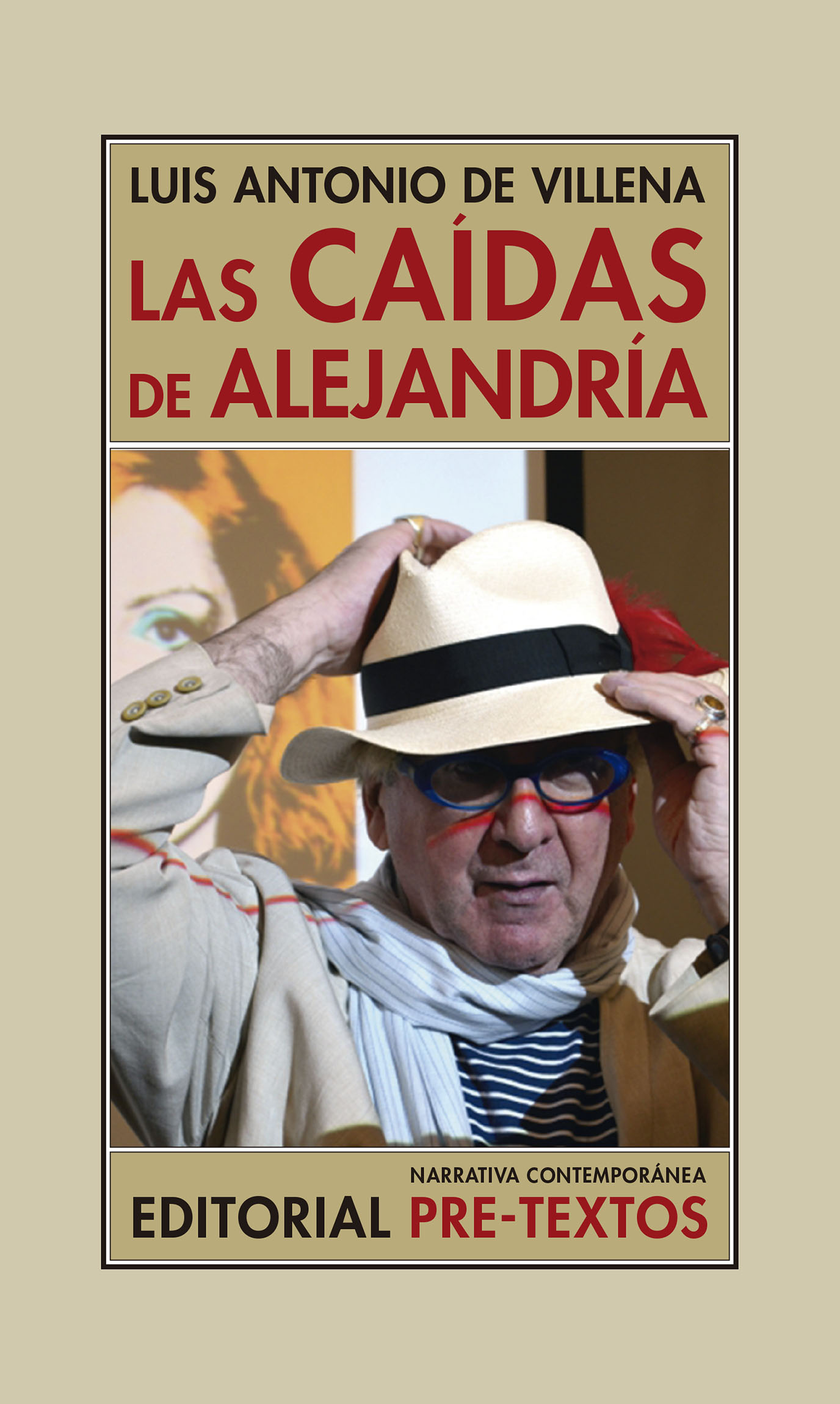Portada de Las caídas de Alejandría, de Luis Antonio de Villena