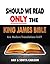 Should We Read ONLY the Kin...