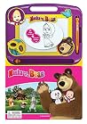 Phidal Masha and The Bear Read & Doodle - Reading, Drawing, Sketching with Magnetic Doodle Pad for Children Ages 3 and Up Phidal Masha and The Bear Read & Doodle - Reading, Drawing, Sketching with Magnetic Doodle Pad for Children Ages 3 and Up