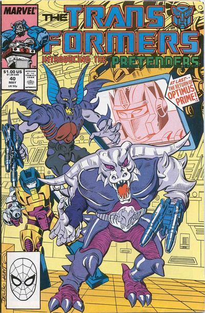 The Transformers #40: Pretender to the Throne! (Paperback)