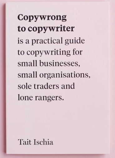 Copywrong to Copywriter