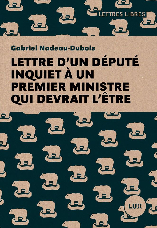 Lettre d'un député inquiet à un premier Ministre qui devrait l'être (Paperback)