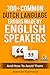 300+ common Dutch language ...