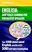 ENGLISH: FAST TRACK LEARNING FOR PORTUGUESE SPEAKERS: The 1000 most used English words with 3.000 phrase examples. If you speak Portuguese and want to ... for you. (ENGLISH FOR PORTUGUESE SPEAKERS)