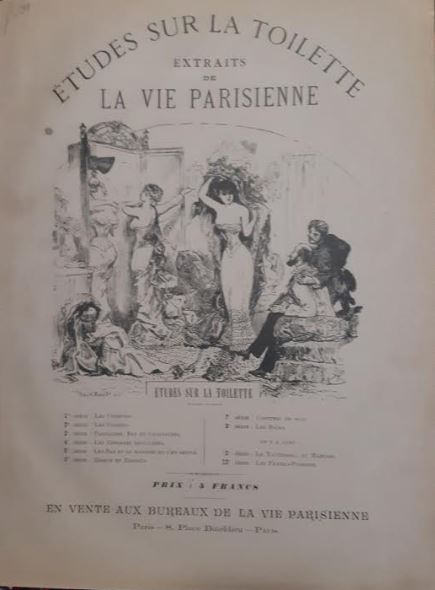 Etudes sur la toilette. Extraits de La Vie Parisienne (Paperback)