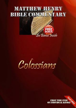 Matthew Henry Bible Commentary: Colossians