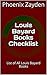 Louis Bayard Books Checklist: List of All Louis Bayard Books