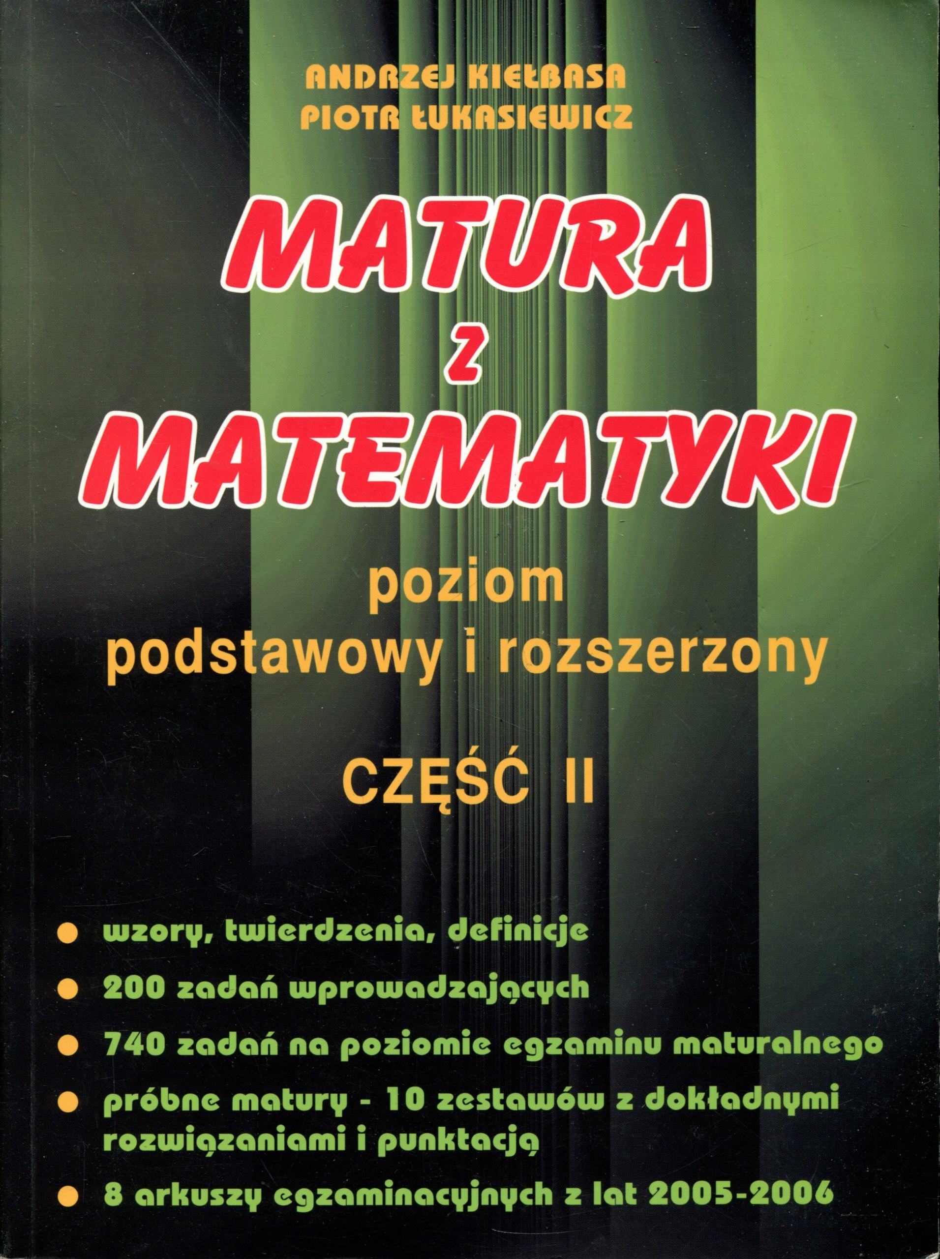 Matura z Matematyki Część II