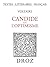 Candide ou l'optimisme (French Edition)