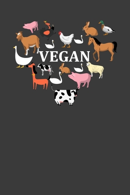Vegan: Perfect Notebook For Vegan Activist. Cute Cream Paper 6*9 Inch With 100 Pages Notebook For Writing Daily Routine, Journal and Hand Note