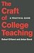 The Craft of College Teachi...