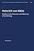 Heinrich Von Kleist: Studies in the Character and Meaning of His Writings (North Carolina University Studies in the Germanic Languages and Literatures)