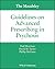 The Maudsley Guidelines on Advanced Prescribing in Psychosis