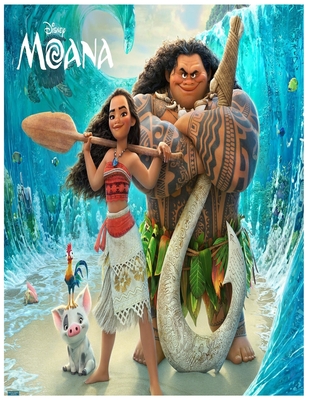 Disney Moana: Moana coloring books for toddlers