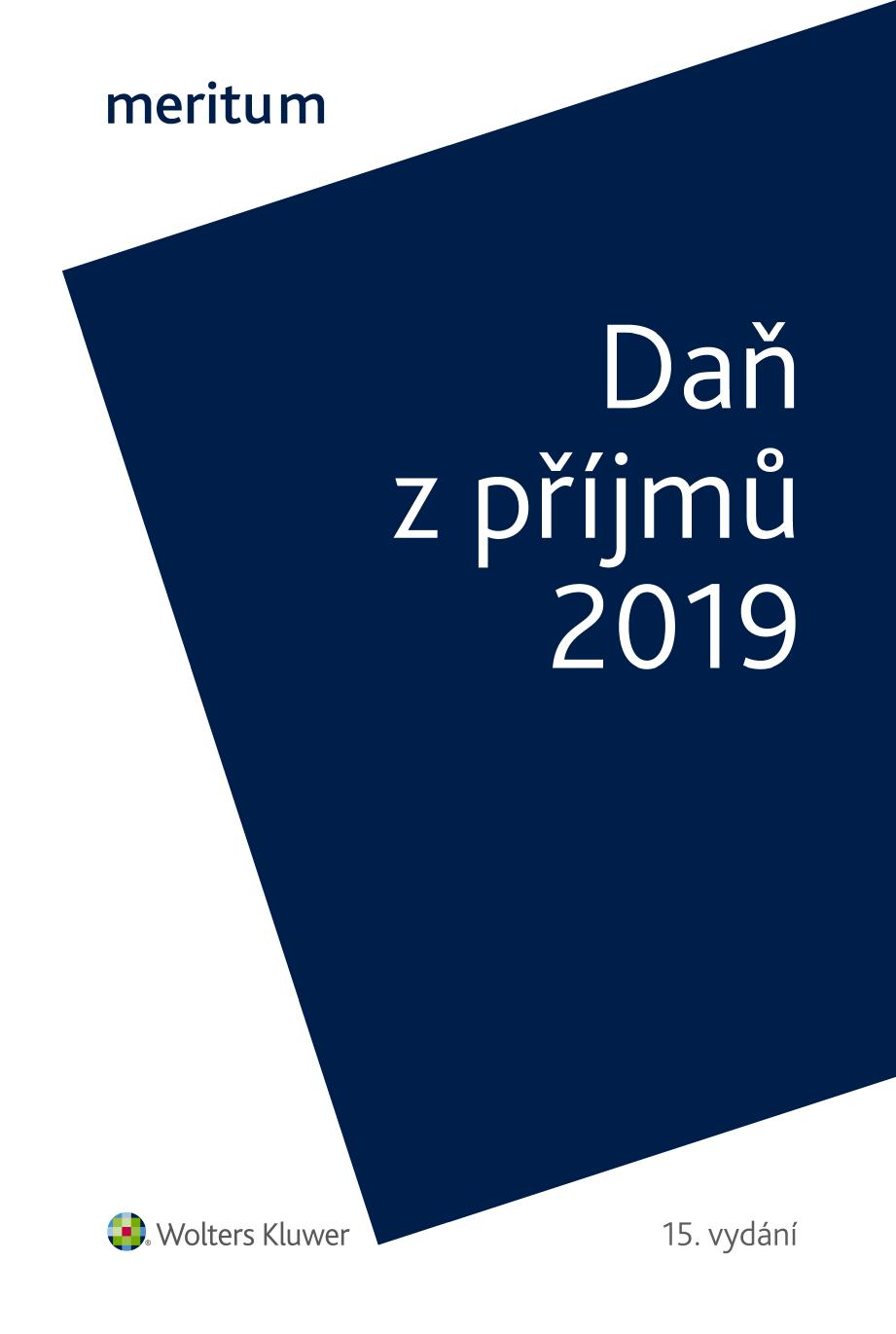 Daň z příjmů 2019 (Meritum)
